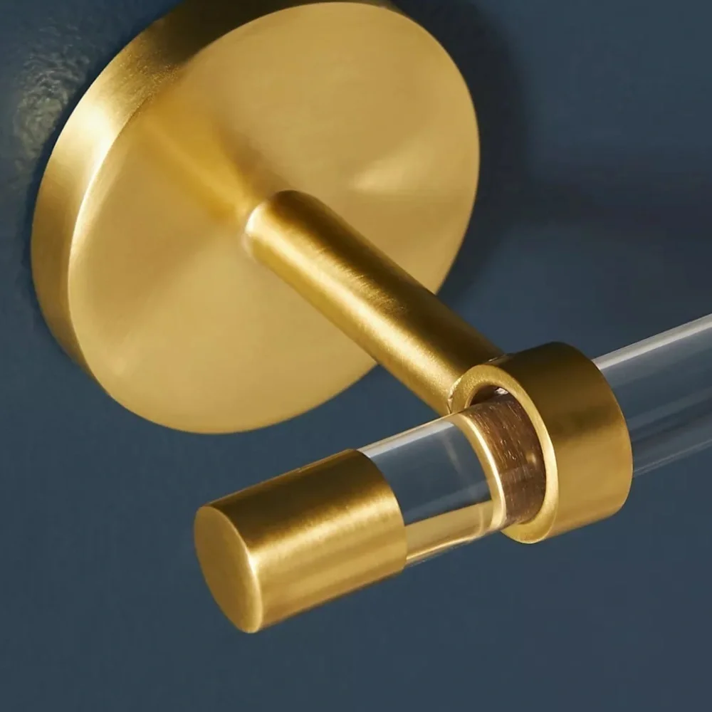 NWOT Anthropologie Mikayla Lucite Towel Bar